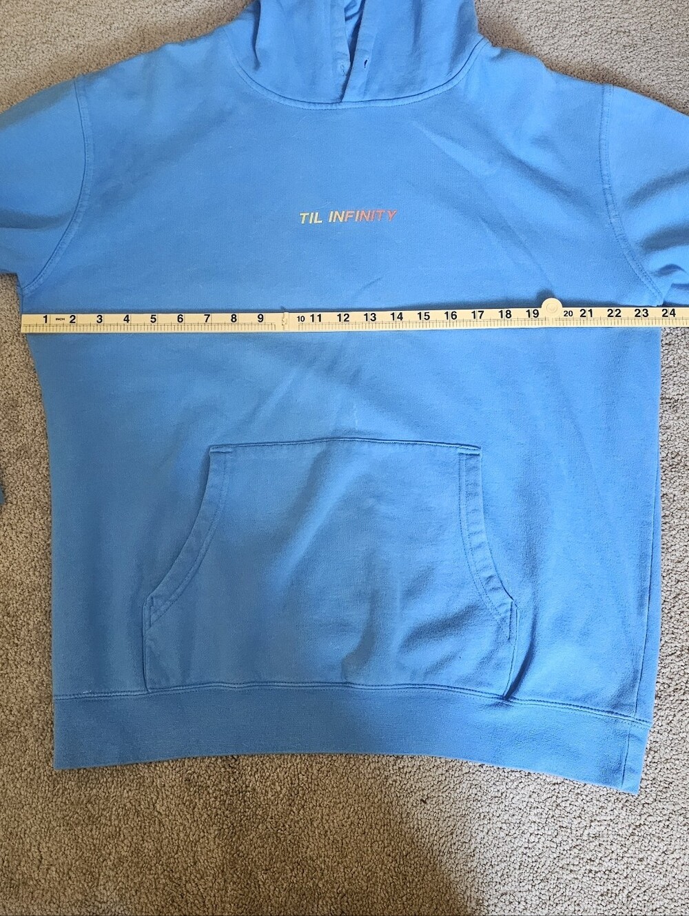 Mac Miller Blue 92 Till Infinity Hoodie - Picture 4 of 6